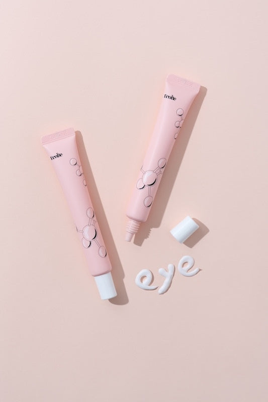 EcoBe Crema Coreeana pentru Ochi cu Peptide - Fermitate si Reducerea Ridurilor, Utilizare Zi si Noapte, 20ml