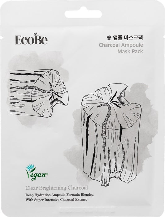 EcoBe Masca Coreeana cu Carbune Activ