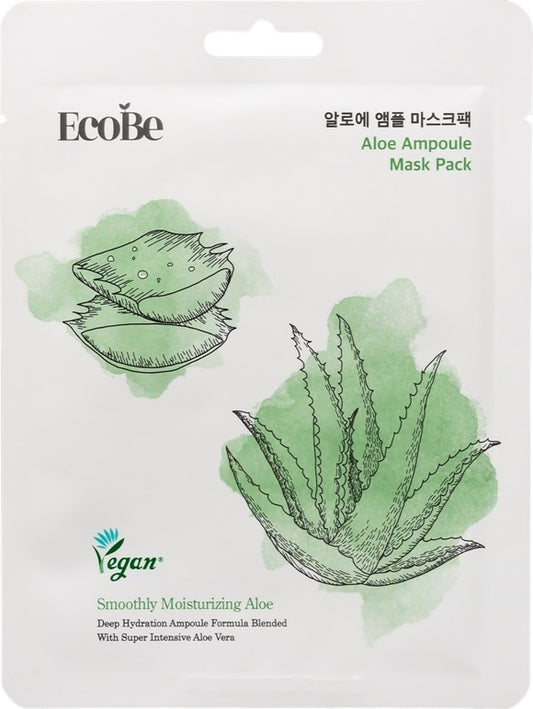 EcoBe Masca Faciala Coreeana cu Aloe Vera