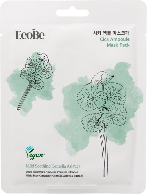 EcoBe Masca Cica Coreeana cu Centella Asiatica