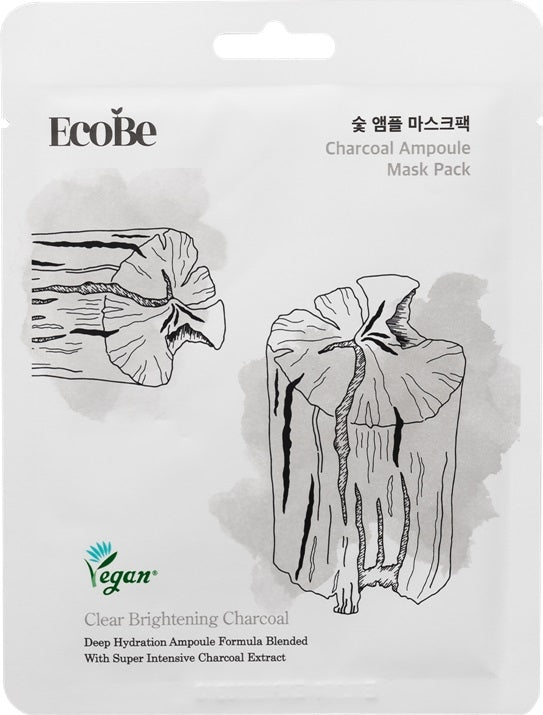 EcoBe Masca Coreeana cu Carbune Activ