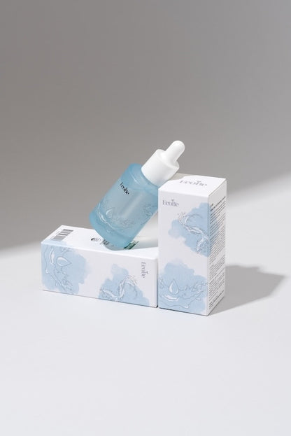 EcoBe Ser Coreean Intensiv cu Acid Hialuronic - Hidratare Profunda, Volum si Elasticitate pentru Tenul Uscat, 30ml