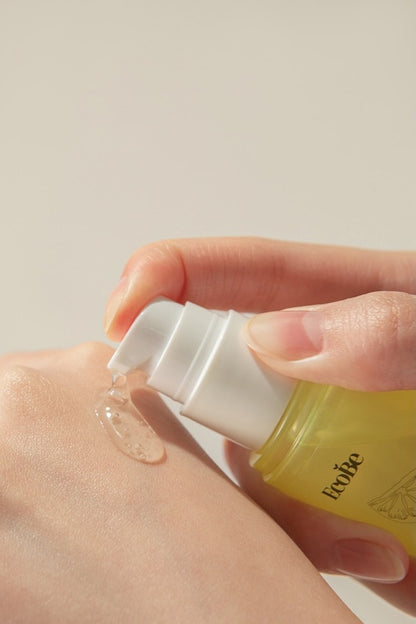 EcoBe Ser Coreean cu Vitamina C - Anti-Pete, Luminozitate si Uniformizare Ten, Fara Parfum, Efect Rapid, 50ml