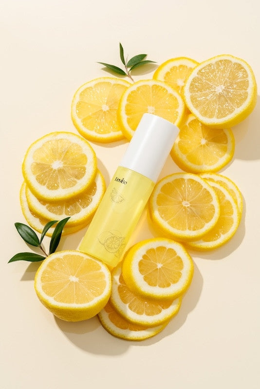 EcoBe Ser Coreean cu Vitamina C - Anti-Pete, Luminozitate si Uniformizare Ten, Fara Parfum, Efect Rapid, 50ml