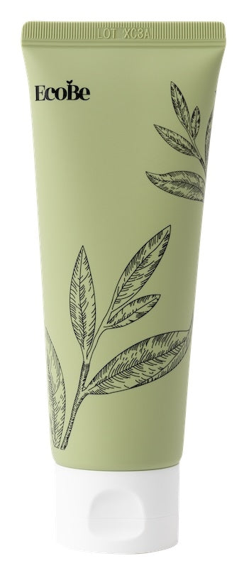 EcoBe Spuma Coreeana de Curatare cu Ceai Verde din Jeju - Purificare si Revigorare pentru Piele Proaspata si Luminoasa, 100ml