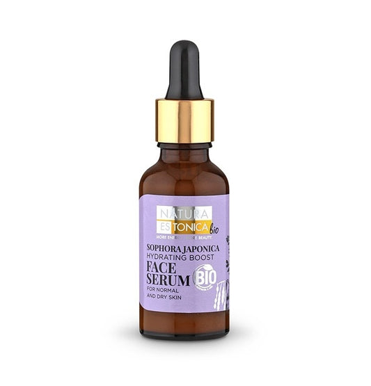 Serum hidratant ten normal sau uscat cu Sophora Japonica, 30ml - Natura Estonica